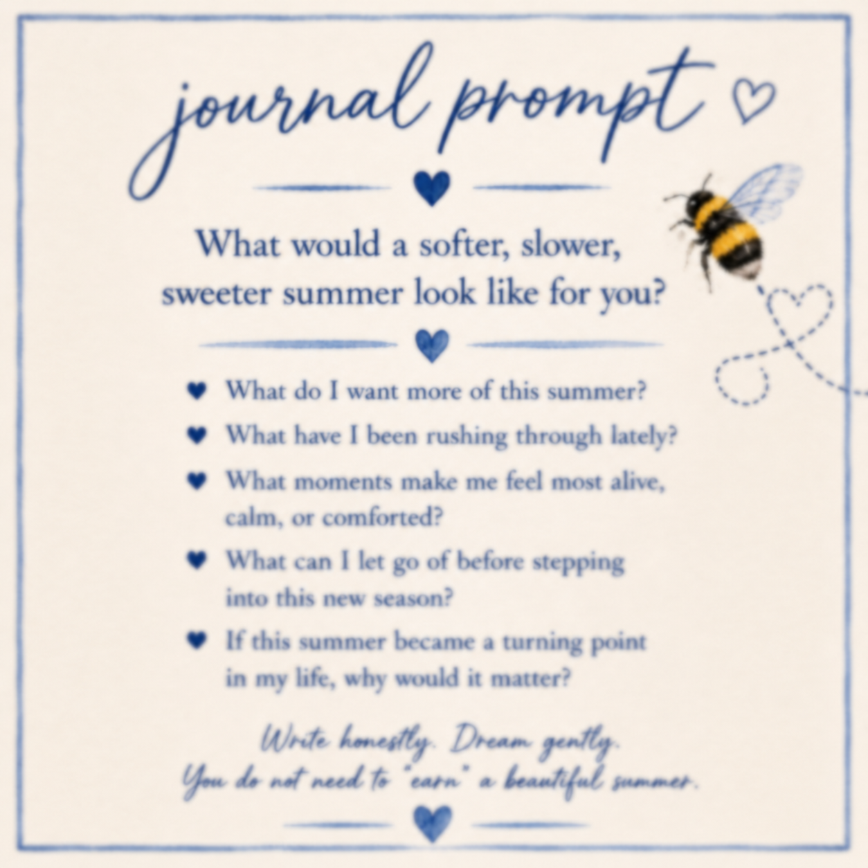 June Snail Mail Theme - Blueberries